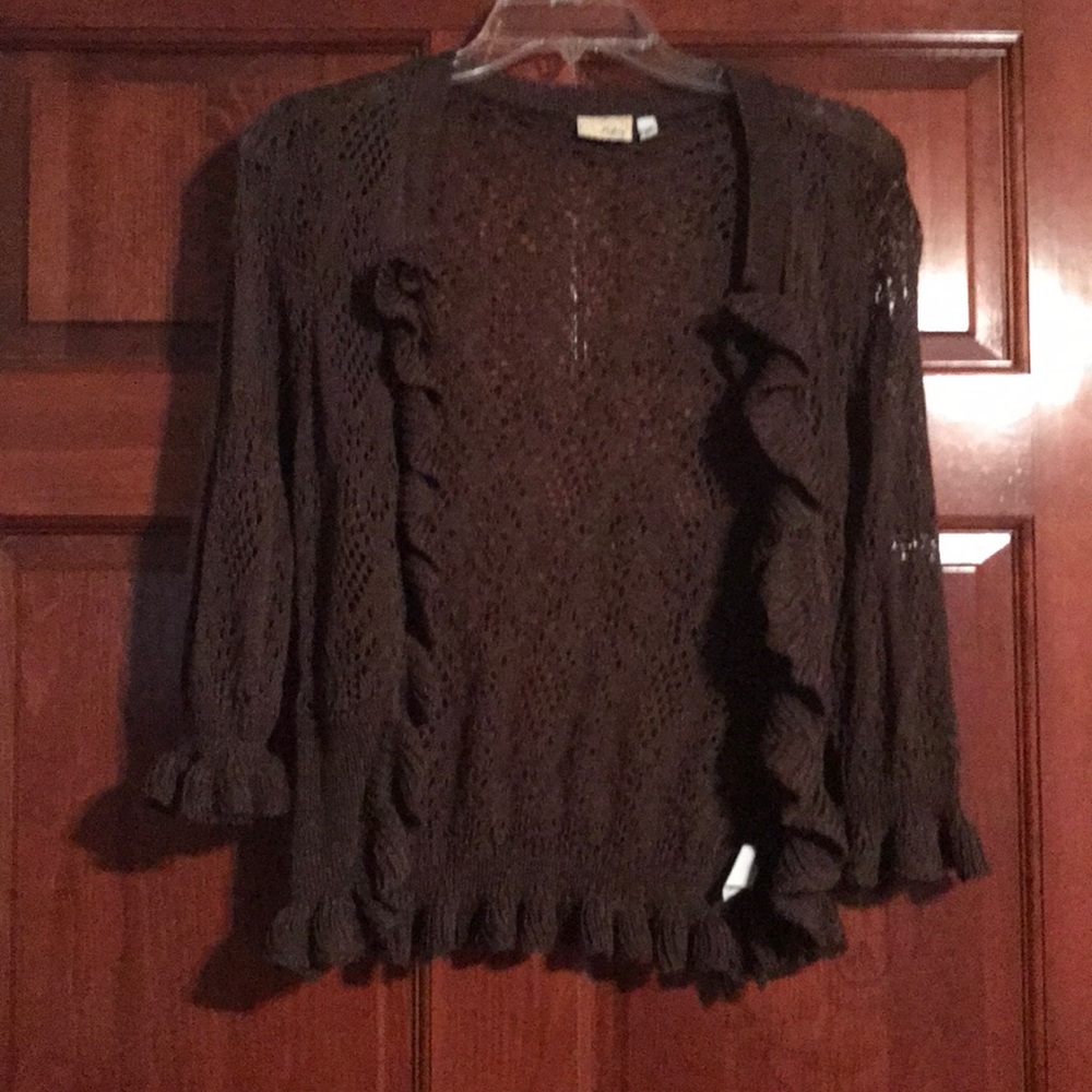 Deep olive sweater